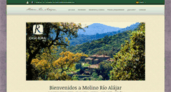 Desktop Screenshot of molinorioalajar.com